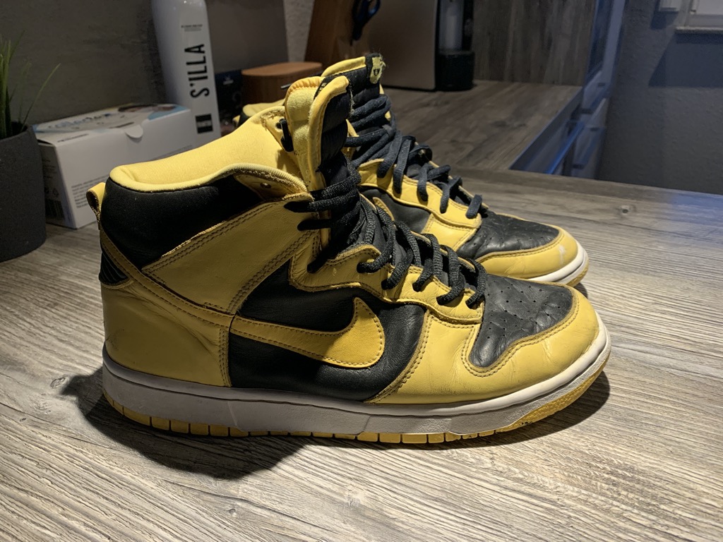 Nike Air Dunk Hi 2002 Golden Rod Rar Used Eur 44 Us 10 Ebay